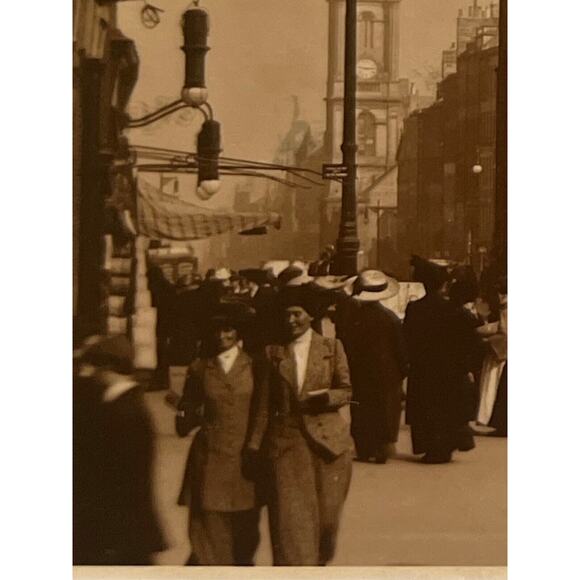 Antique RPPC Postcard Ephemera Early 1900s Picture Judges LTD St Giles Edinburgh - Picture 4 of 5